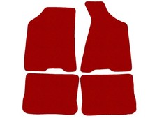 Rouge tapis de sol pour Audi