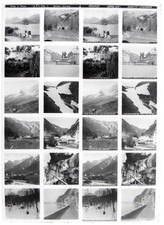 Educa.Stereo 12 Vues.Photos sur verre France 34.Annecy.Chamonix.Sixt.Servoz.Duin