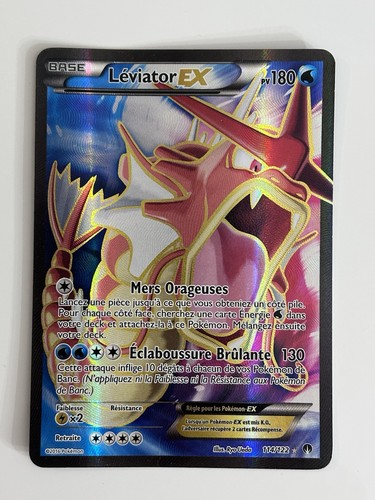 Carte pokémon léviator - pokémon, ex