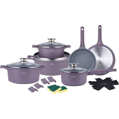 Batterie cuisine pièces - 19,