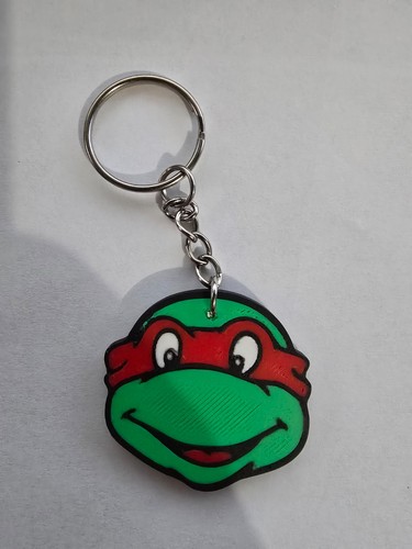 Porte clé tortue ninja - clé,