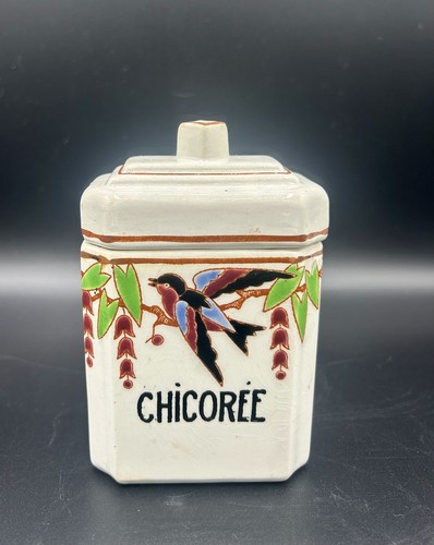 Pot faïence art déco longwy - faïence,