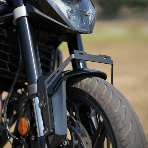 Number plate holder black moto - number,