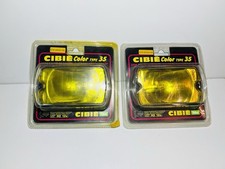 Paire De Phares Longue Portée Cibié 35  + Caches Neufs