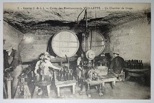 37 - VOUVRAY - Caves à vins des établissements Viollette - un chantier de tirage