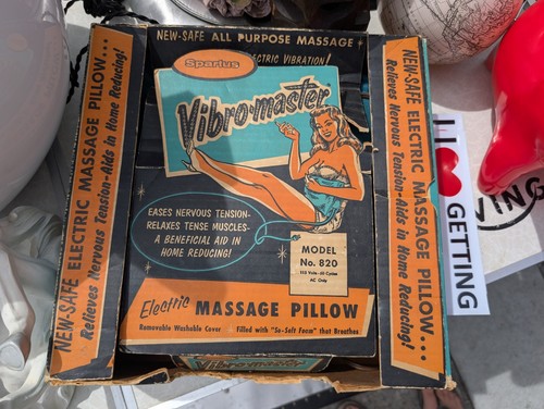 Vintage vibro master red - vintage,