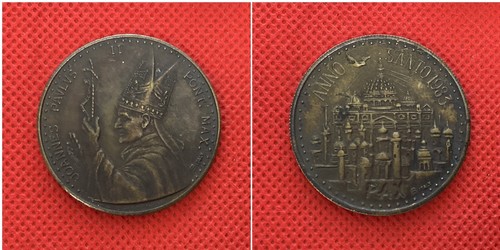 Médaille jean paul 1983 - médaille,