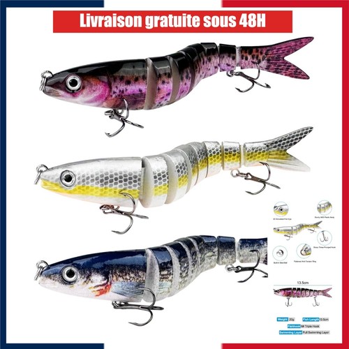 Leurres pêche pièces - leurres, 3
