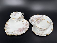 2 Haviland & Co. Limoges Snack