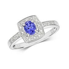 Bague Solitaire Femme Or Blanc