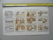  Buvard Pub Publicitaire Ancien PNEU DUNLOP TERROT