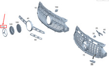 Grille de radiateur MB GLA