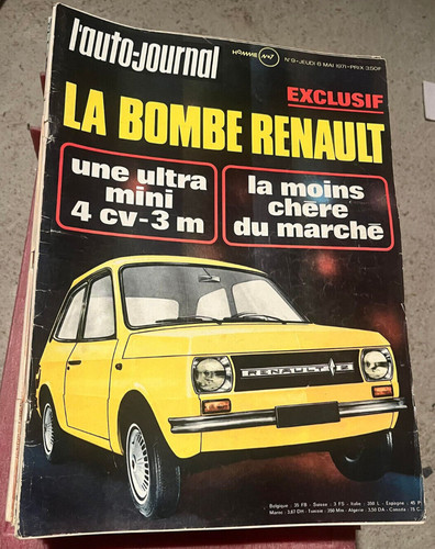 Auto journal 06 05 1971 - l'auto,