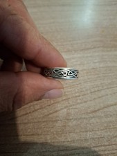 bague argent massif 925 Noeud Celtique Taille 62 Poids 6,9 Grammes