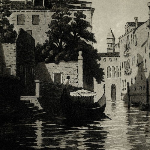 Venise gondole gondolier - venise,
