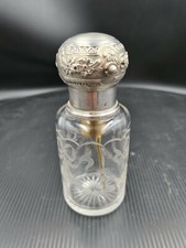 Joli ancien vaporisateur, argent et cristal, KNEPPERT Frères