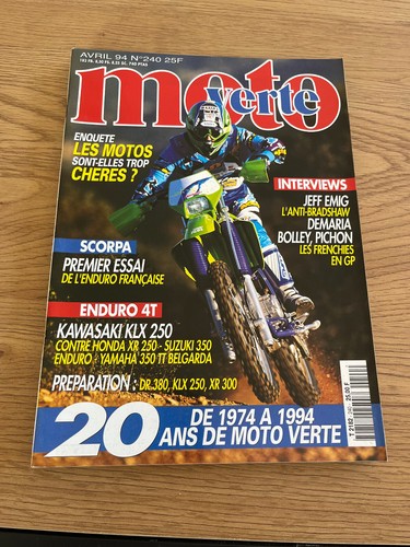 Moto verte 240 scorpa - moto,