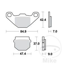 TRW Plaquettes de frein