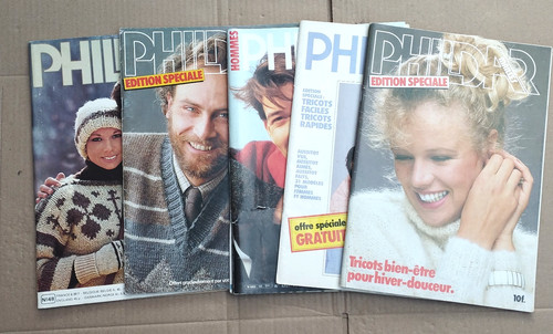 Lot catalogues phildar - lot,