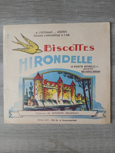 Buvard biscottes hirondelle - buvard,