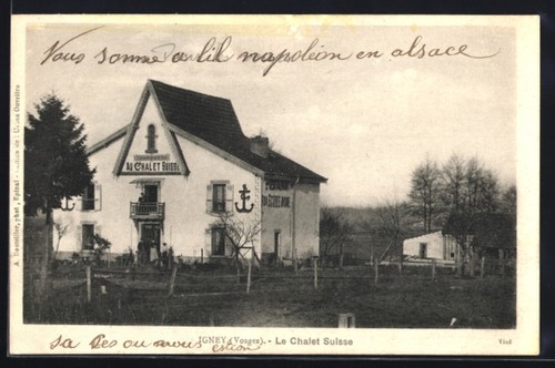 Cpa igney vosges - igney, /vosges,