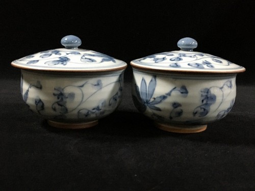 O0089 vintage japonais bleu - vintage,