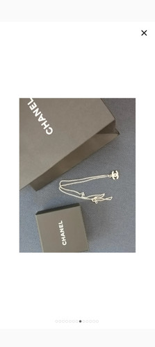 Collier chanel argent - en,
