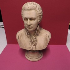 BUSTE MOZART PLATRE 23 CM