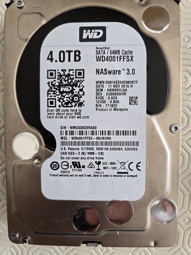 Western digital red - western, 4