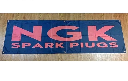 Ngk spark plugs banderole - spark,
