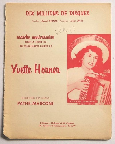 Partition vintage sheet - , music