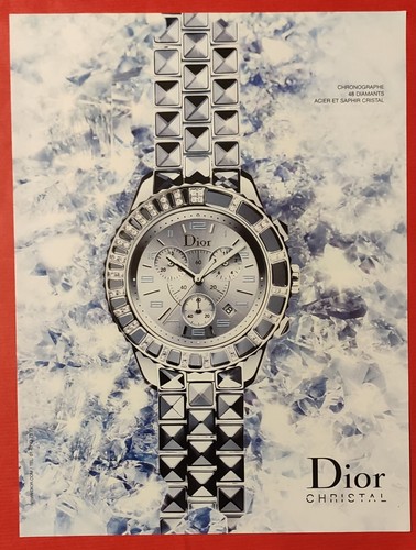 Publicité presse montre - publicité,
