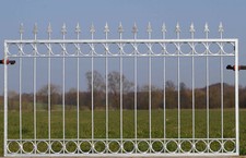 Clôture métallique fer