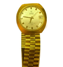 Zodiac Electronic Spacetronic Hybride Montre En Le 1970er Défectueuse Cassé