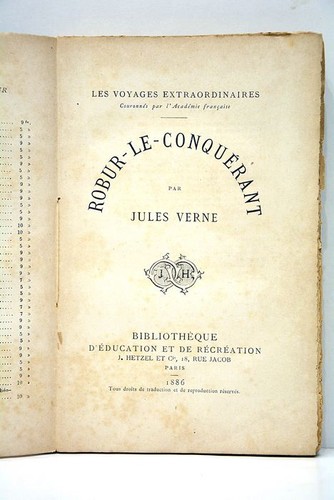 Verne robur conquérant - verne, robur-le-conquérant