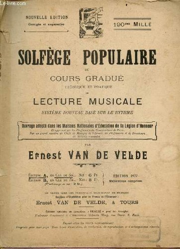 Solfege populaire cours - solfege,