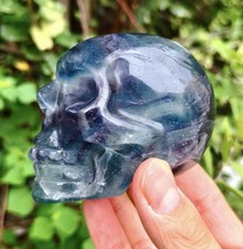Crâne En Pierre Fluorite