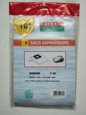 5 sacs aspirateur Singer T 28