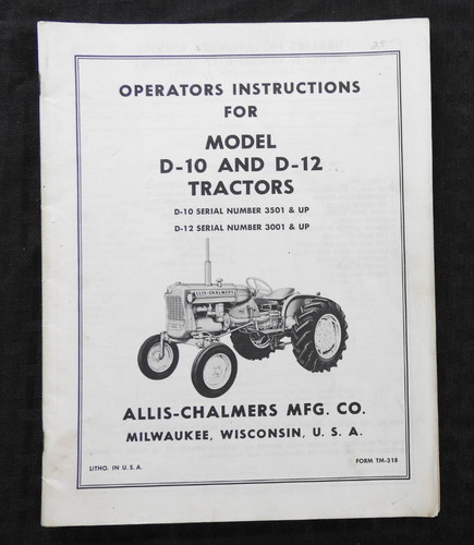 Manuel opérateur tracteur - manuel,