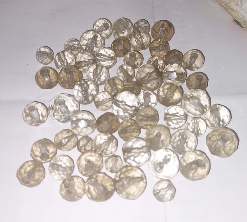 Lot pampilles perles cristal - lot,