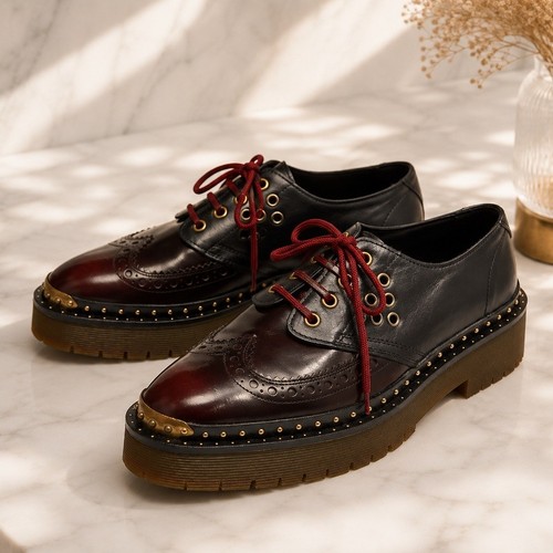 Burberry bissett brogues cuir - bissett,