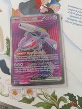 Carte Pokemon GENESECT 161/086 EX Full Art FA EV10.5 Foudre Noire BLK FR NEUF