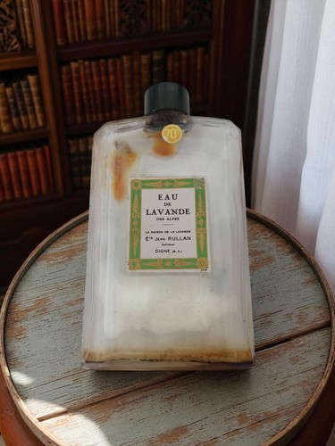 Ancien flacon vide eau - flacon, de