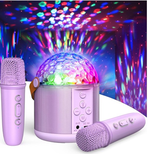 Micro karaoke avec lumineux - micro,