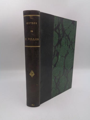 Oeuvres françois villon - oeuvres,