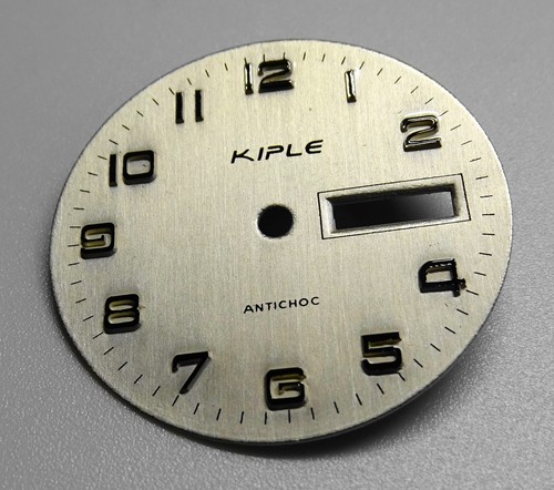 Cadran montre plat gris - montre,