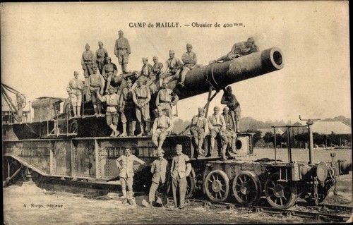Postcard mailly camp - postcard,