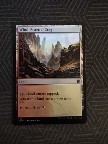 Mtg wind scarred - mtg, crag