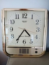 horloge murale SEIKO quartz Japan Clock 1990 pendule Horloge Vintage QGX203 G