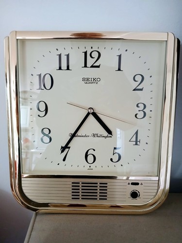 Horloge murale seiko quartz - murale,